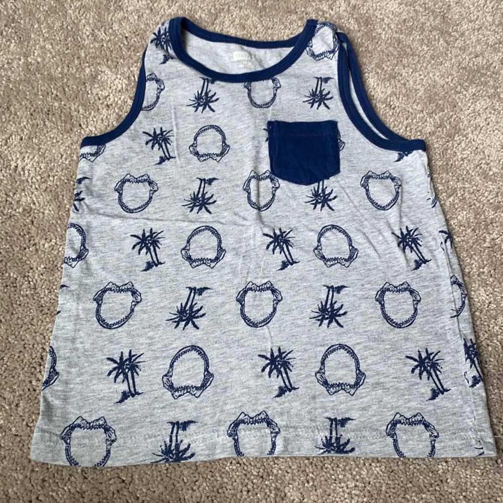 Crazy 8 toddler boys tank top XS (4)